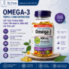 Omega-3 Triple Concentration 900mg Webber Naturals – Bổ sung Omega-3 hỗ trợ tim mạch, não bộ và thị lực